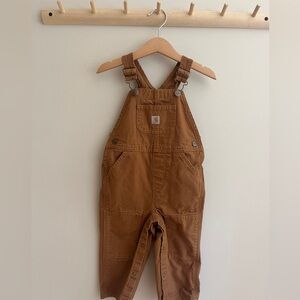 CARHARTT | Kids Tan Overalls | 24M